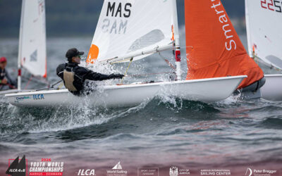 Mundial Youth de ILCA 4 arrancou em Aarhus