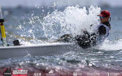 Qualifying Series termina em Aarhus no Mundial Youth de ILCA 4