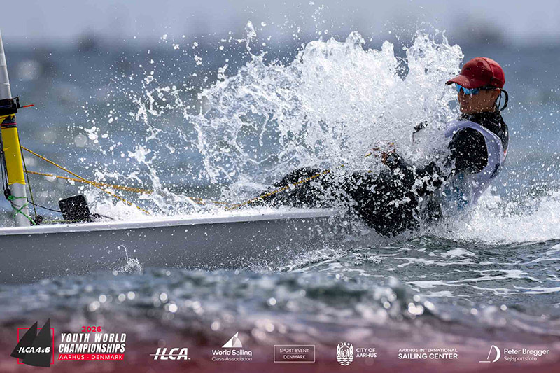 Qualifying Series termina em Aarhus no Mundial Youth de ILCA 4