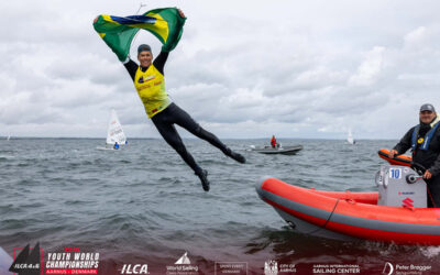 Hermionie Ghicas e Erik Scheidt conquistam títulos mundiais Youth de ILCA 6