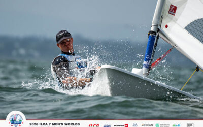 Finn Lynch mantém liderança no Mundial de ILCA 7 após o fim da Qualifying Series