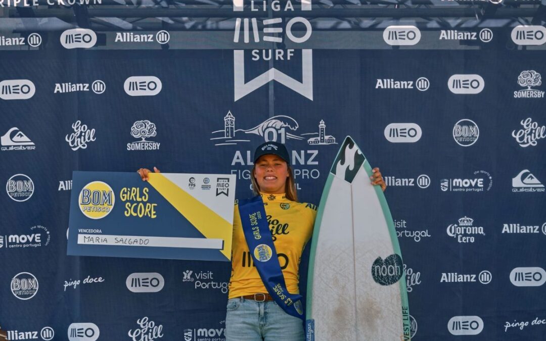 Bom Petisco Girls Score distingue melhores pontuações femininas da Liga MEO Surf