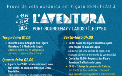 L’Aventura faz escala em Lagos com frota internacional de Figaro Bénéteau 3
