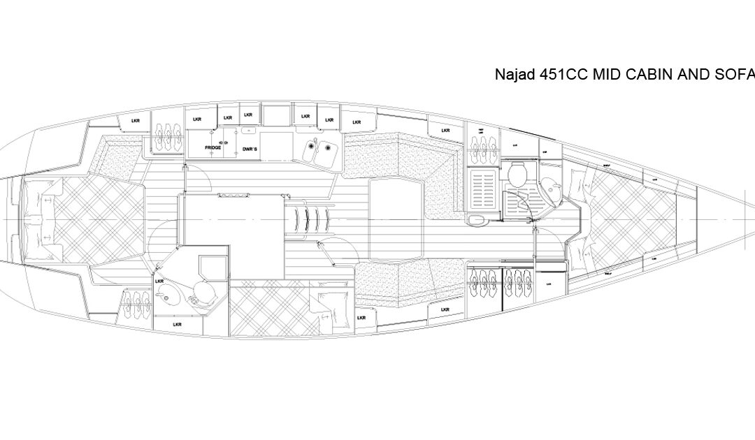 Najad inicia produção do primeiro 451 CC com três cabines