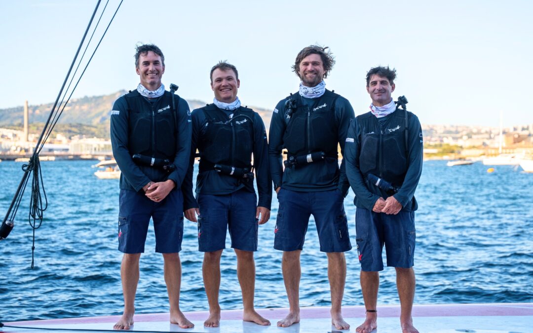 ARC Team USA estreia-se em competição na regata preliminar da 38.ª America’s Cup em Nápoles