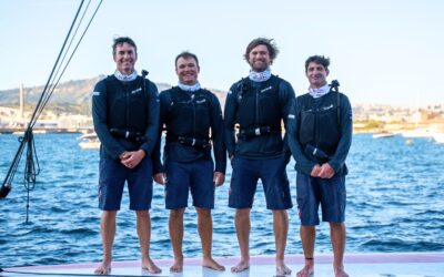 ARC Team USA estreia-se em competição na regata preliminar da 38.ª America’s Cup em Nápoles