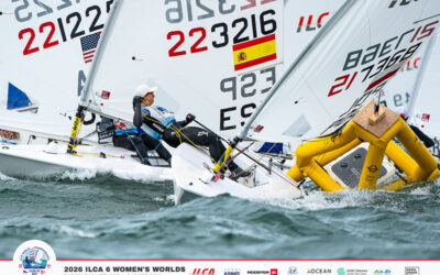 Charlotte Rose recupera liderança no Mundial feminino de ILCA 6