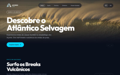 Azores Surf lança guia digital dedicado às ondas, eventos e escolas dos Açores