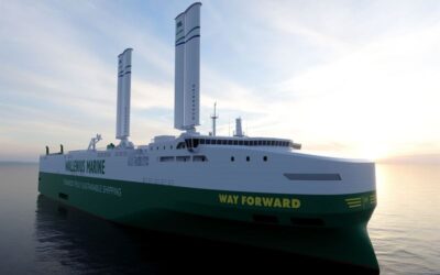 Wallenius vai instalar velas rígidas Oceanbird no porta-carros Way Forward
