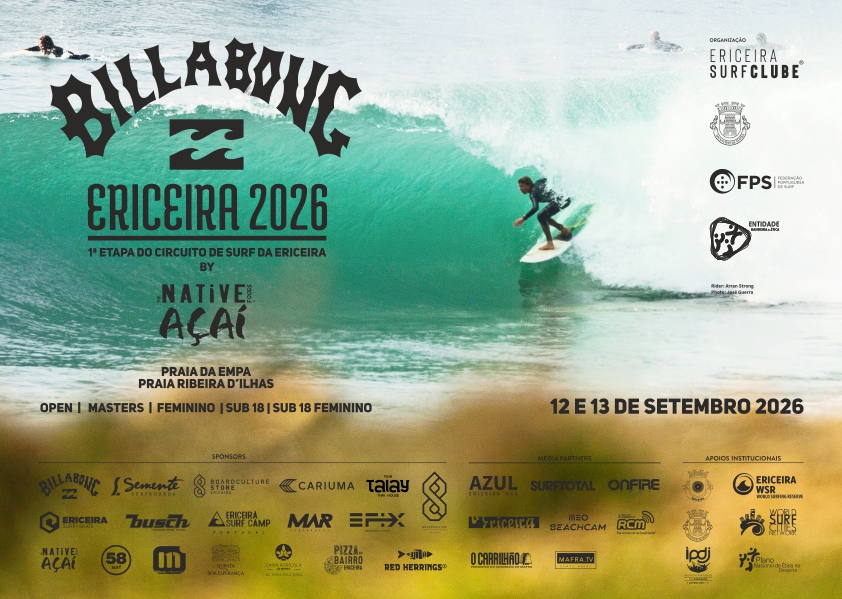 Circuito Billabong Ericeira regressa em Setembro com segunda etapa