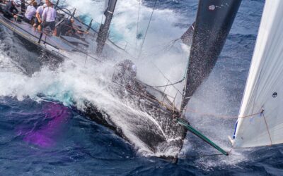 V mantém liderança no Mundial Rolex IMA Maxi 1 após dia de Mistral em Porto Cervo