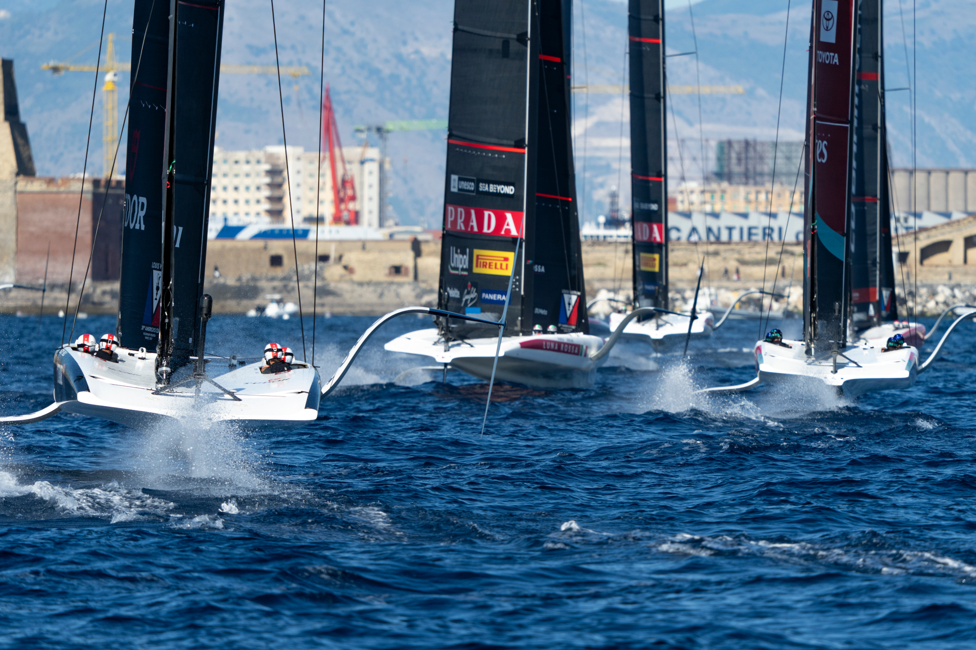 Louis Vuitton 38th America’s Cup – Preliminary Regatta Naples – Race Day 1