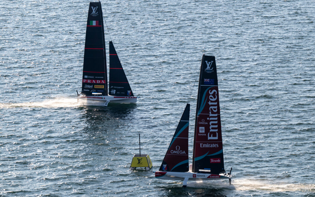 Nápoles fecha Regata Preliminar com Luna Rossa no topo e nove equipas em competição
