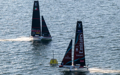 Nápoles fecha Regata Preliminar com Luna Rossa no topo e nove equipas em competição